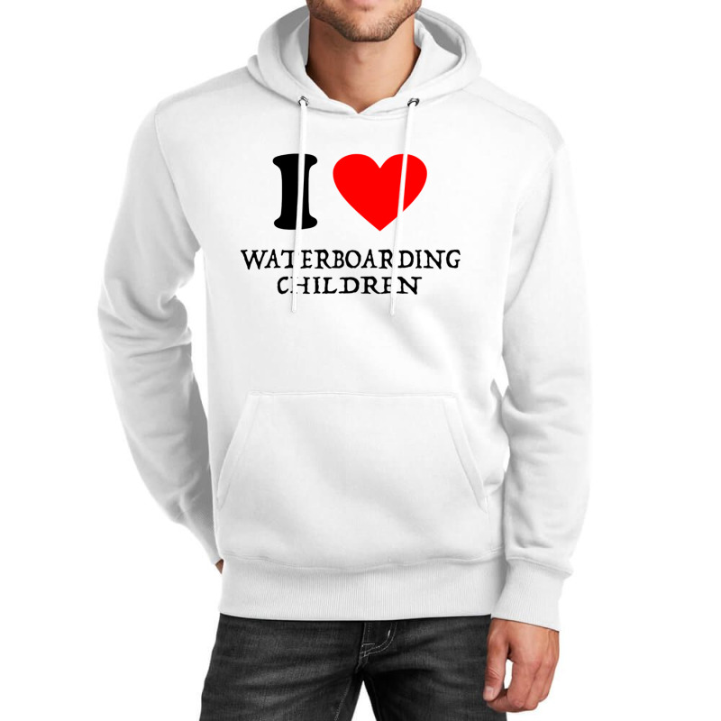 I Love Waterboarding Children Unisex Hoodie | Artistshot