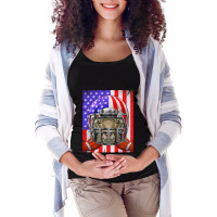 Football Sheep Football Usa Flag Merica Farm Animal Football 228 Maternity Scoop Neck T-shirt | Artistshot