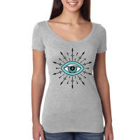 Evil Eye Protection Talisman Symbol T Shirt Women's Triblend Scoop T-shirt | Artistshot