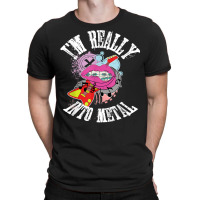 Dental Braces T Shirt Funny I Love Metal Gift Rock And Roll T Shirt T-shirt | Artistshot