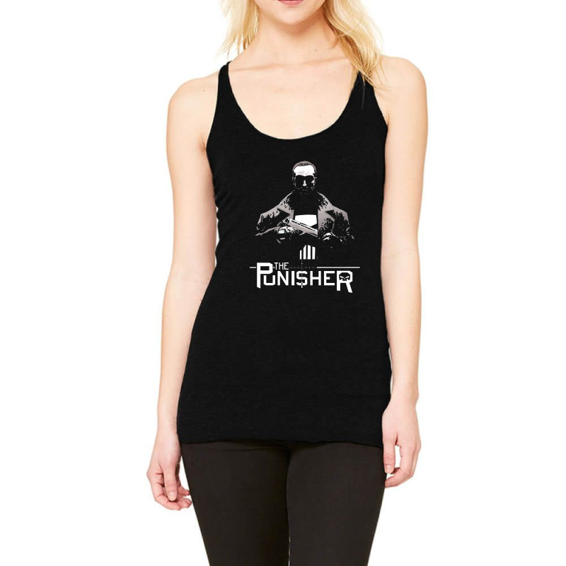 Black And White Racerback Tank by EquineTee | Artistshot