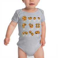 Chocolate Cookie Quick Math Fraction Math Teachers T Shirt Baby Bodysuit | Artistshot