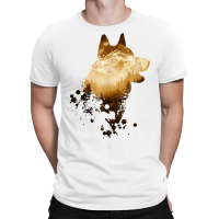 Husky Dog Silhouette  American Husky  Siberian Husky T Shirt T-shirt | Artistshot