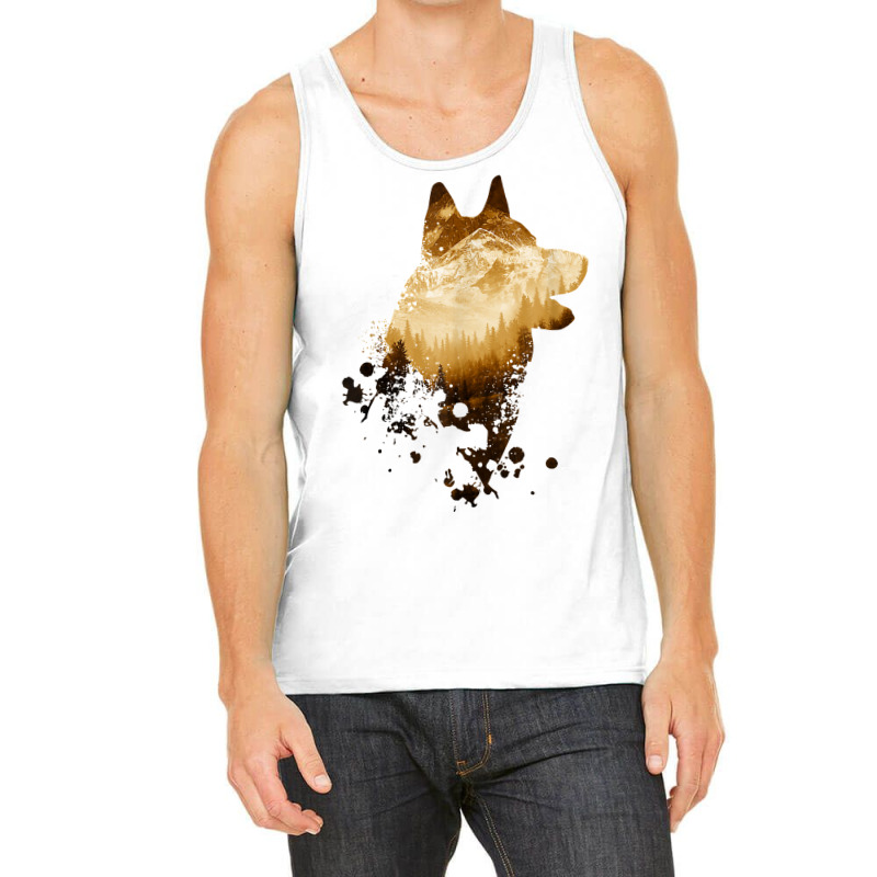 Husky Dog Silhouette  American Husky  Siberian Husky T Shirt Tank Top by swaratpoavonabil | Artistshot