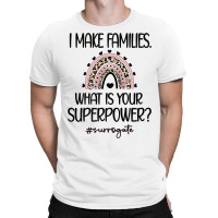 Proud Surrogate Rainbow Gestational Carrier Premium T Shirt T-shirt | Artistshot