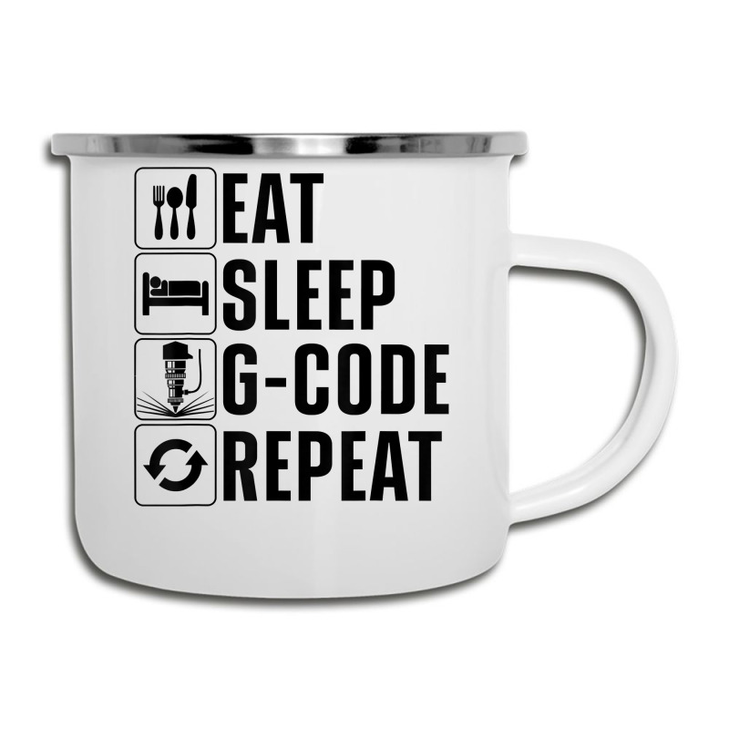 Funny Cnc Machinist Art For Men Women Cnc Machine G Code T Shirt Camper Cup | Artistshot