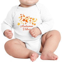 Autumn Vibes Long Sleeve Baby Bodysuit | Artistshot