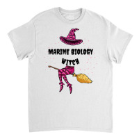 Marine Biology Witch Halloween Marine Biology T Shirt Classic T-shirt | Artistshot