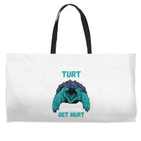 Snapping Turtle Mess With The Turt Snapping Turtle Lover T Shirt Weekender Totes | Artistshot