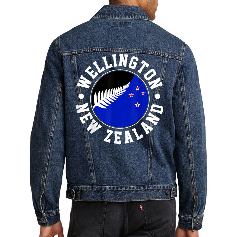 Wellington New Zealand T Shirt Men Denim Jacket | Artistshot