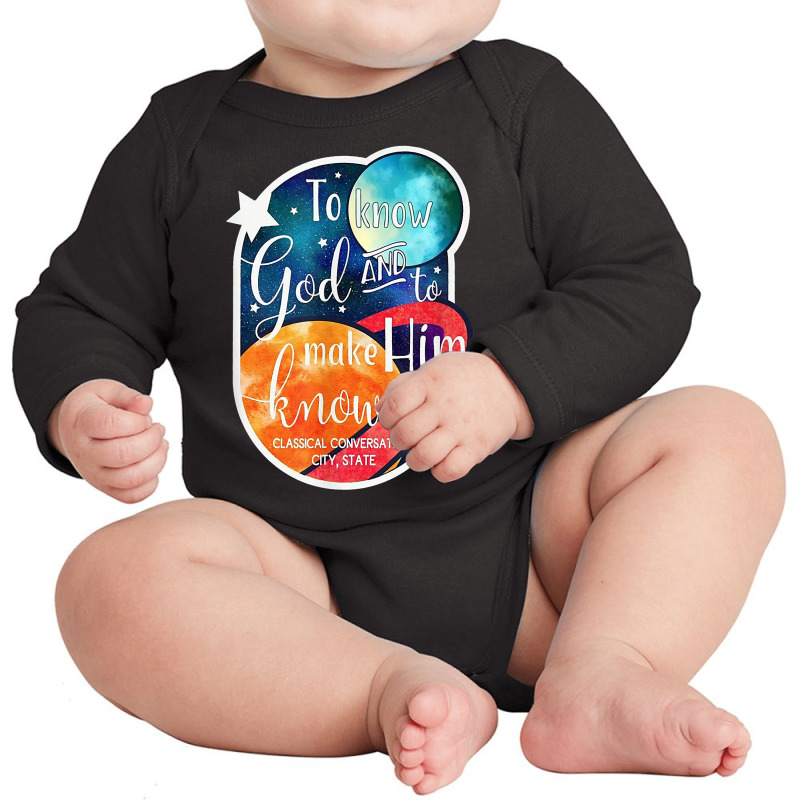 Classical Conversations To Know God And Make Him Known T Shirt Long Sleeve Baby Bodysuit | Artistshot