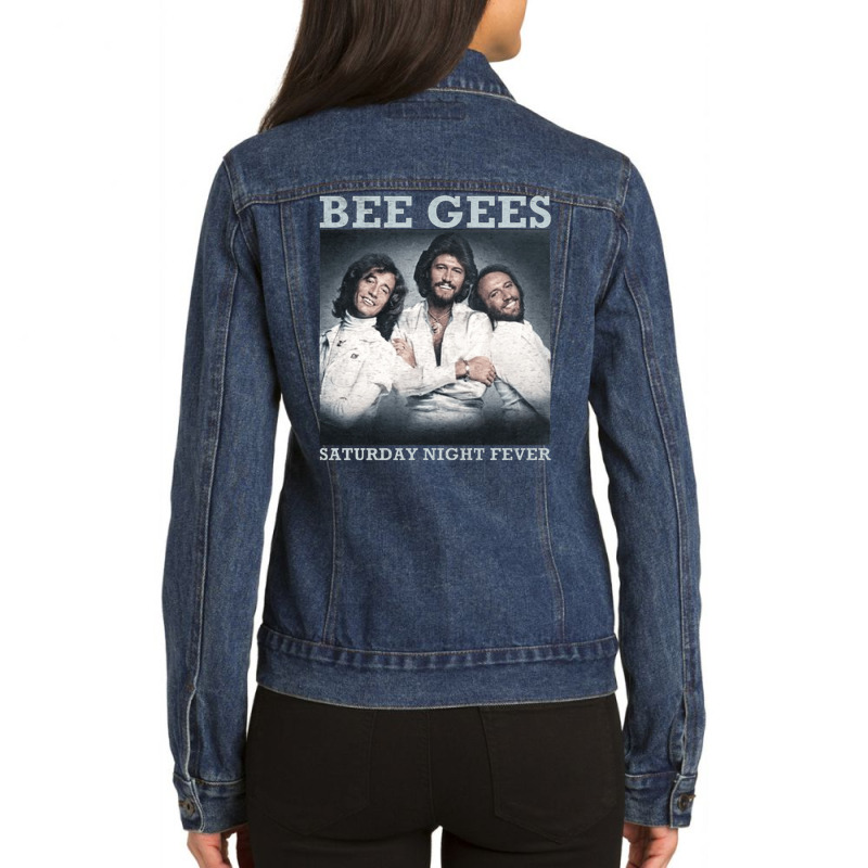 Bees Gee, Bees Gee Vintage, Bees Gee Art, Bees Gee Painting, The Bees  Ladies Denim Jacket | Artistshot