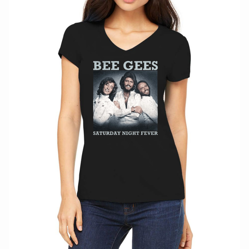 Bees Gee, Bees Gee Vintage, Bees Gee Art, Bees Gee Painting, The Bees  Women's V-neck T-shirt | Artistshot