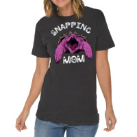 Womens Snapping Mom Reptile Sea Animal Aligator Snapping Turtle T Shir Vintage T-shirt | Artistshot