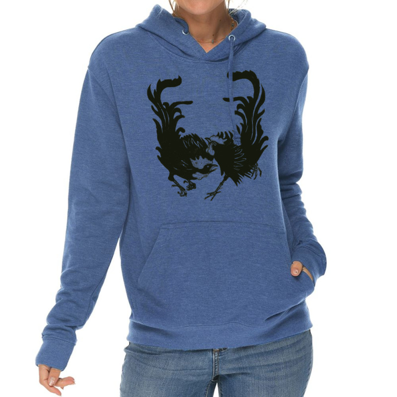 Game Fowl Fighting Cocks Roosters Cockfighting Pullover Hoodie Lightweight Hoodie by uekirstockpg | Artistshot