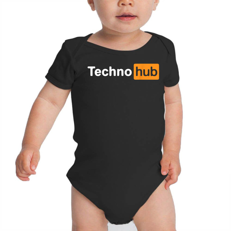 Techno Music Minimal Hard Clubbing Funny Festival Hub Dj T Shirt Baby Bodysuit by nevinsledowtinwq | Artistshot