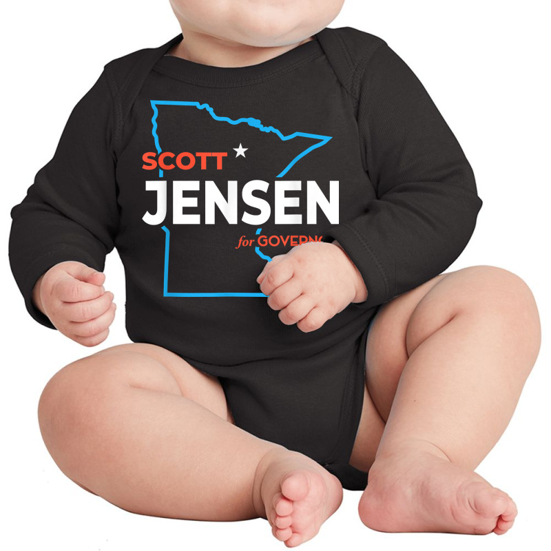 Scott Jensen Minnesota Governor Election 2022 Mn Men Women T Shirt Long Sleeve Baby Bodysuit | Artistshot