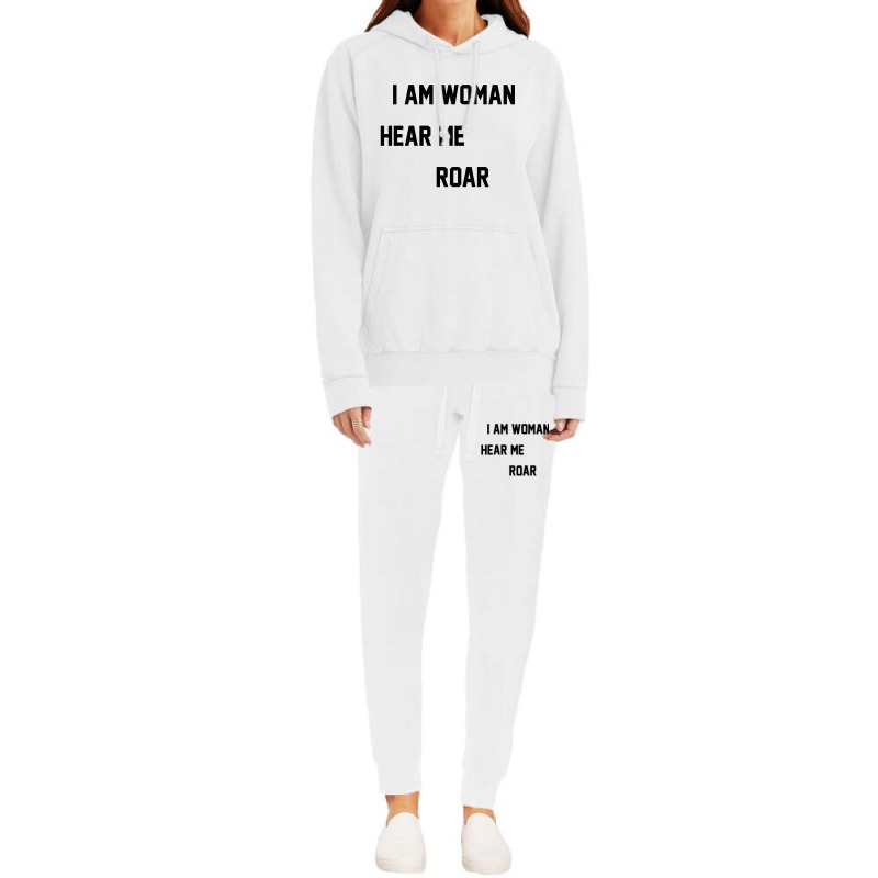 I Am Woman Hear Me Roar Hoodie & Jogger set by danidikadi | Artistshot