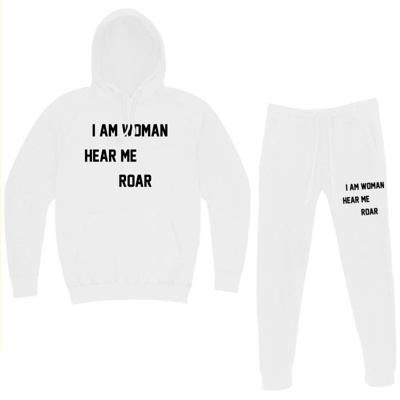 I Am Woman Hear Me Roar Hoodie & Jogger set by danidikadi | Artistshot