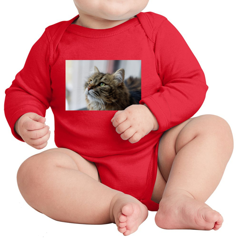 Siberian Portrait Long Sleeve Baby Bodysuit by magicbooshrooms | Artistshot