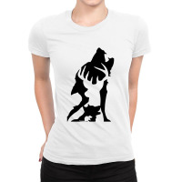 Creatures Art   Eyesasdaggers Ladies Fitted T-shirt | Artistshot