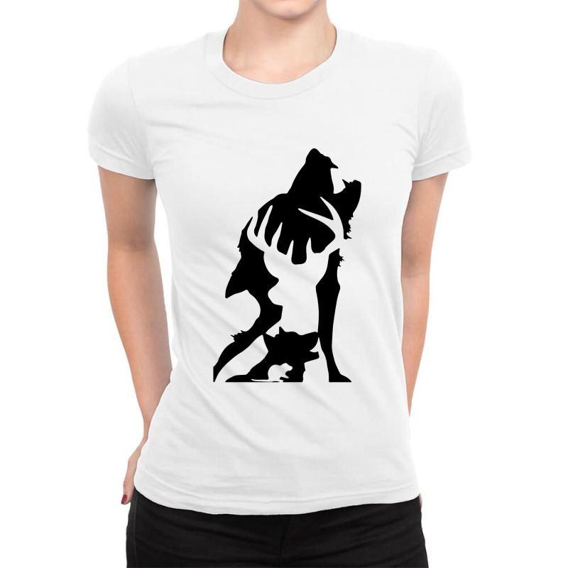 Creatures Art   Eyesasdaggers Ladies Fitted T-Shirt by Menelz | Artistshot