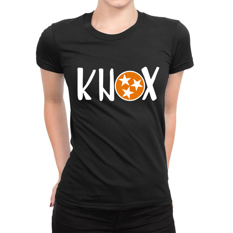 Knox Vintage Distressed Knoxville Ladies Fitted T-Shirt by Menelz | Artistshot