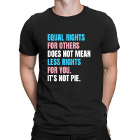 Equal Rights For Others Does Not Mean Less Rights For You Its Not Pie, T-shirt | Artistshot