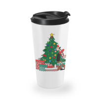 Olive Oyl Around The Christmas Tree Popeye Travel Mug | Artistshot