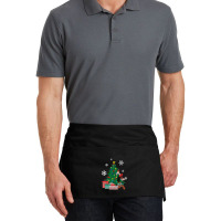 Olive Oyl Around The Christmas Tree Popeye Waist Apron | Artistshot