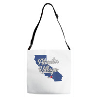 Atwater Village California Los Angeles Ca Map T Shirt Adjustable Strap Totes | Artistshot