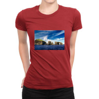 Islands National Park Ladies Fitted T-shirt | Artistshot