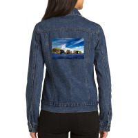 Islands National Park Ladies Denim Jacket | Artistshot