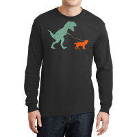 Dog Dinosaur   Vintage T Rex & English Springer Spaniel T Shirt Long Sleeve Shirts | Artistshot