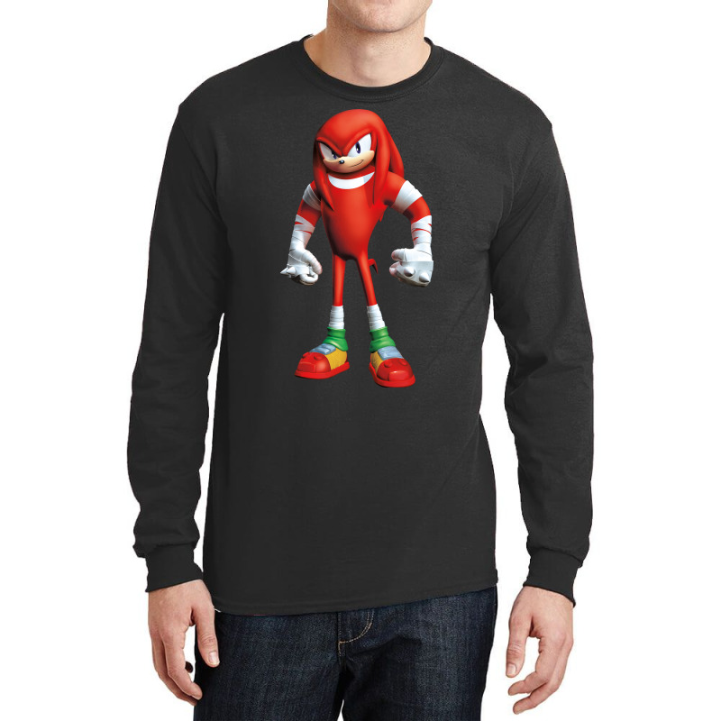 Super Red Hedgehog Long Sleeve Shirts | Artistshot