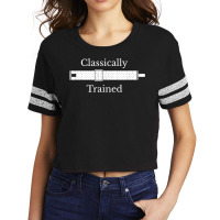 Classically Trained Slide Rule Mechanical Analog Calculator T Shirt Scorecard Crop Tee | Artistshot