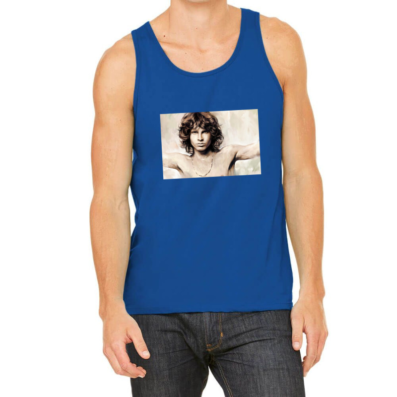 Jim Morrison Artwork Tank Top | Artistshot