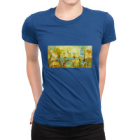 London Gold Ladies Fitted T-shirt | Artistshot