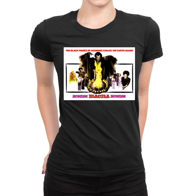 Music Retro Vampires Gift Men Ladies Fitted T-Shirt by ArtistKelton | Artistshot