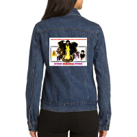 Music Retro Vampires Gift Men Ladies Denim Jacket | Artistshot