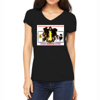 Music Retro Vampires Gift Men Women's V-neck T-shirt | Artistshot