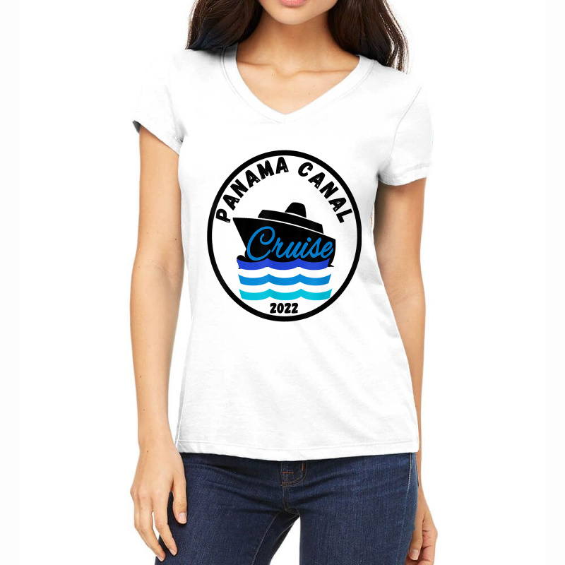 Panama Canal Trip Cruise 2022 Vacation Fun Group Cruising My Favorite  Women's V-Neck T-Shirt by Brynlee-Everett | Artistshot