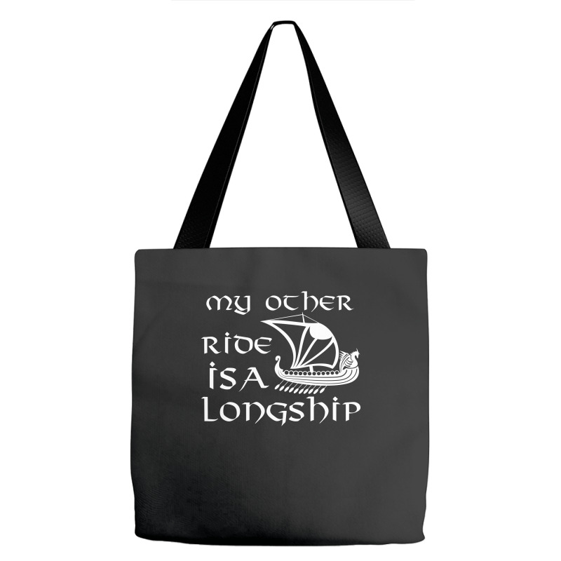 Funny Viking Longship Designs Tote Bags | Artistshot