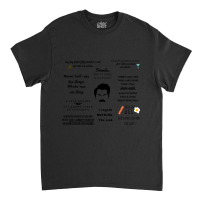 Vintage Retro Ron Swanson Mens Funny Classic T-shirt | Artistshot