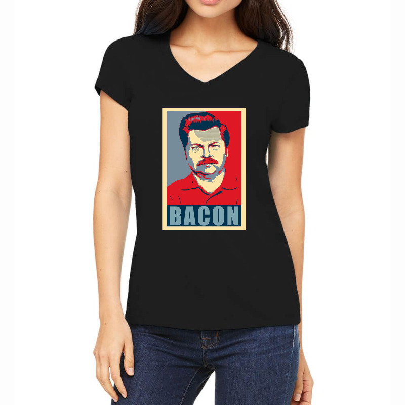 Women Men Burt Macklin Call Me Women's V-Neck T-Shirt by ArtistNoah | Artistshot