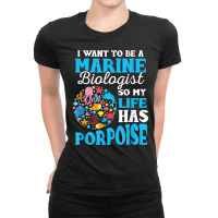 Marine Biology Shirt Future Marine Biologist Gift Saying T Shirt Ladies Fitted T-shirt | Artistshot