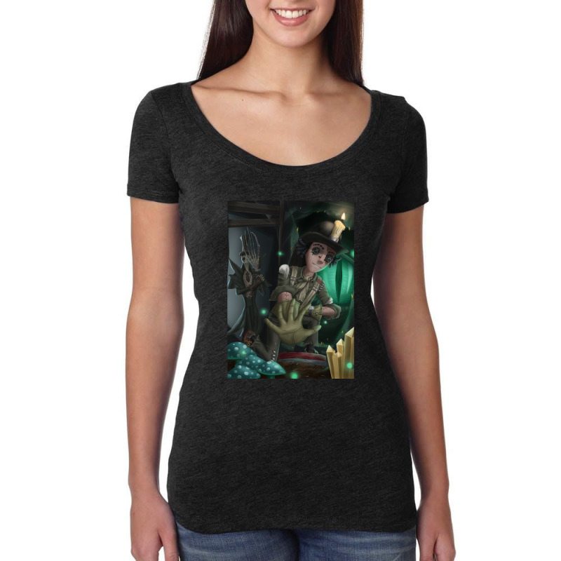 Vintage Photograp Elizabeth Bathory Funny Gift Women's Triblend Scoop T-shirt by ArtistNoah | Artistshot