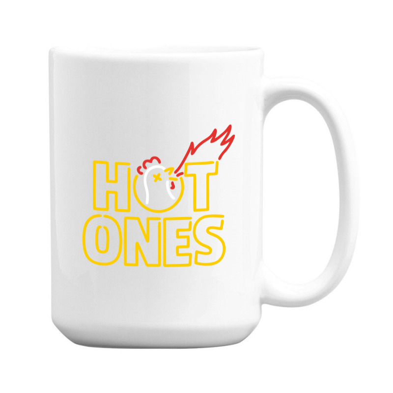 Hot Ones 15 Oz Coffee Mug | Artistshot