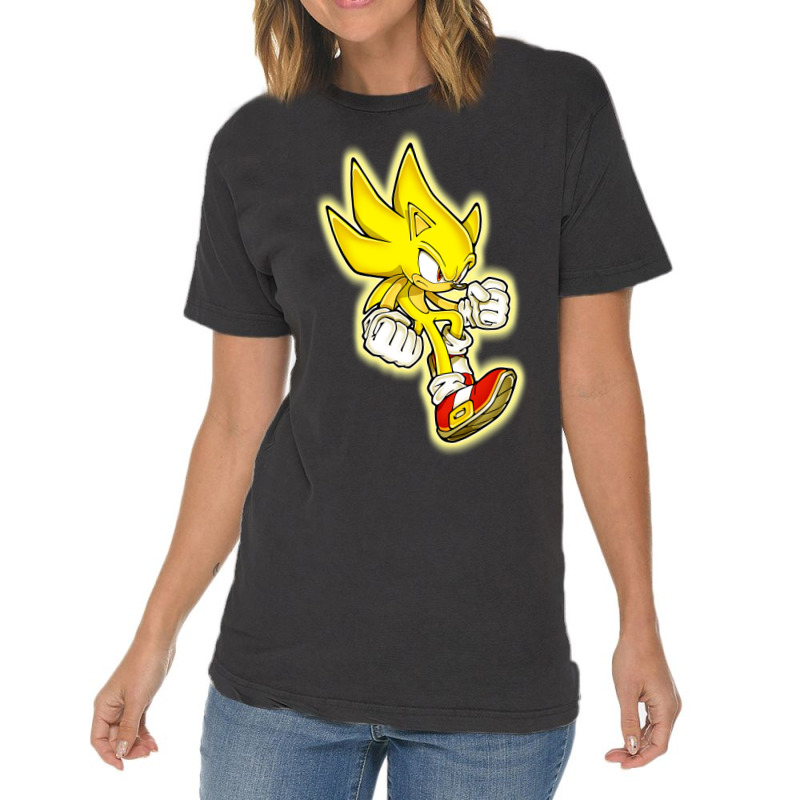 Super Yellow Hedgehog Vintage T-shirt | Artistshot