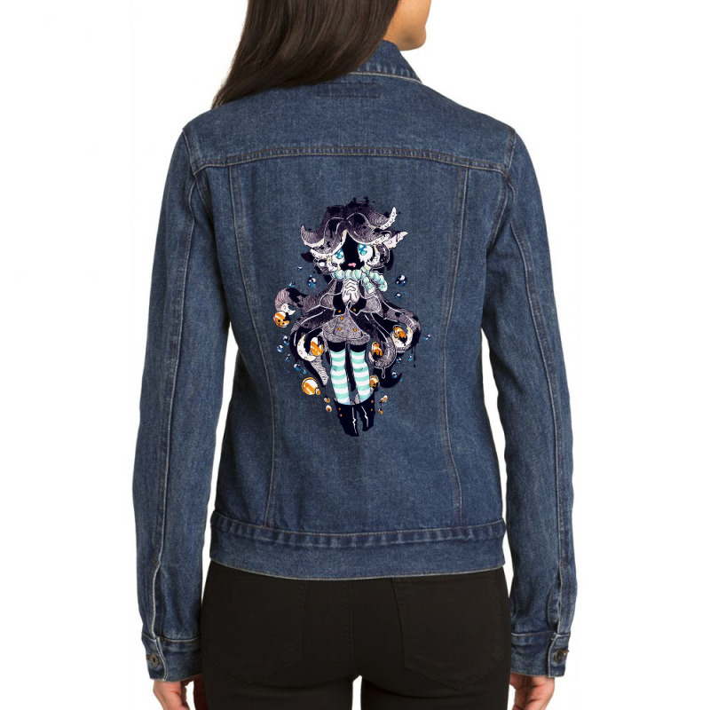 Funny Gift Storm Chaser Funny Gifts Boys Girls Ladies Denim Jacket by Artist-Margaret | Artistshot